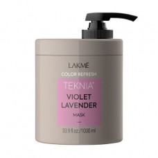 Musk for a dyed hair of violet shades of Lakme Teknia Color Refresh Violet Lavender Treatment Mask, 1 l