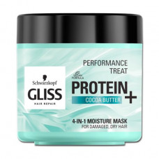 Musk for the injured and dry hair of Gliss Performance Treat 4 in 1 Uwlazhnenije, 400 ml