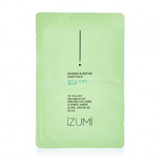 Musk for the dry and injured hair of IZUMI of Pitaniye and restoration, 20 ml