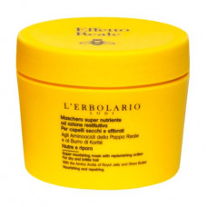 Musk for the dry and injured hair of L'Erbolario Effetto Reale Maschera Super Nutriente Intensive food, 150 ml