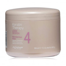 Musk for hair of Alfaparf Lisse Design Keratin Therapy Rehydrating Mask moistening, 500 ml