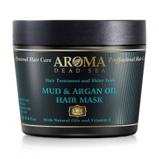 Musk for hair of Aroma Dead Sea Mud & Argan Oil Hair Mask with natural argan oil and minerals of the Dead Sea, 500 ml