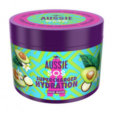 Musk for hair of Aussie SOS Supercharged Hydration Sverkhzaryad and moistening, 450 ml