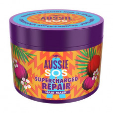 Musk for hair of Aussie SOS Supercharged Repair Sverkhzaryad and restoration, 450 ml
