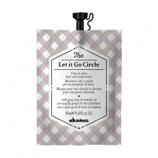 Musk for hair of Davines The Let It Go Circle for recovery of water balance, 50 ml