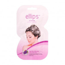Musk for hair of Ellips Vitamin Hair Mask Nutri Color Shine of color, 20 g