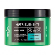 Musk for hair of Evelon Pro Nutri Elements Detox Mask Organic ginger, 500 ml