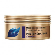 Musk for hair of Phyto Phytokeratine Extreme Exceptional Mask Restoration + food, 200 ml