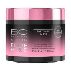 Musk for hair of Schwarzkopf Professional BC Bonacure Fibre Force Fortifying Mask, strengthening, 150 ml