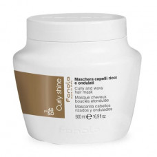Musk for a curly hair of Fanola Curly Shine Curly and Wavy Hair Mask, 500 ml