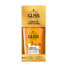 Oil luxury for hair of Gliss of 6 effects, for all types of hair, 75 ml