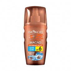 Biokon Aktivny oil suntan of Coffee Fresh SPF 6, 160 ml