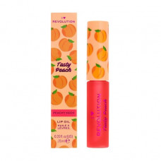 Oil for lips of I Heart Revolution Tasty Peach, Peachy Keen, 6 ml