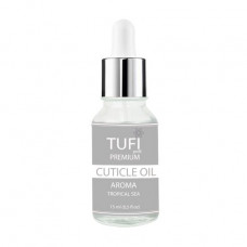 Oil for a cuticle of Tufi Profi Premium Aroma the Tropical sea, 15 ml