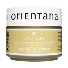 Face, body oil and hair of Orientana Indian Jasmine Face Body & Hair Butter Indian jasmine, 100 g