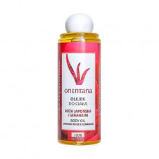 Oil for a body of Orientana Japanese Rose & Geranium Body Oil Japanese rose and geranium, 210 ml