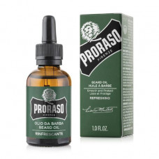 Oil for care for a beard of Proraso Beard oil Refreshing, 30 ml