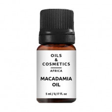 Oils & Cosmetics Africa Macadamia Oil hair oil, 5 ml