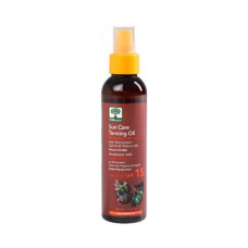 Oil for suntan of BIOselect with moderate protection of SPF15, 150 ml