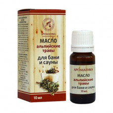 Oil cosmetic for Aromatik's saunas the Alpine herbs, 10 ml