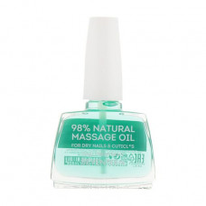 Massage nail oil and cuticles of Seventeen of 98% of Natural Massage Oil Nail Treatment, 12 ml