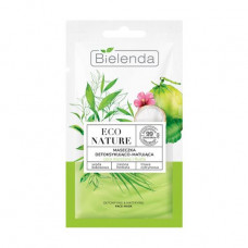 The matting Bielenda Eco Nature Face Mask face pack with effect of a detoxication, 8 g
