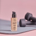 The matting liquid foundation for the person Deborah Extra Mat Perfection Foundation SPF20, 01 Fair, 30 ml