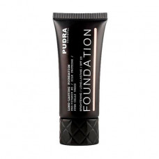 The matting liquid foundation for the person Pudra Cosmetics Brightening Long Lasting Foundation SPF 20, 03 Dark Natural, 40 ml