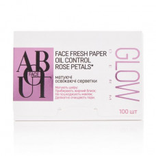 The matting napkins of ABOUT face Glow Derm, 100 pieces