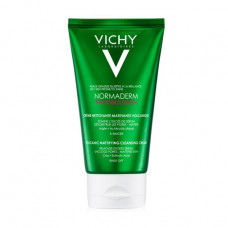 The matting Vichy Normaderm Phytosolution Mattifying Cleansing Cream cream-gel for clarification and reduction of a greasy luster of face skin, 125 ml