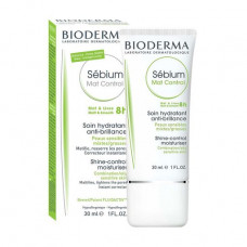 Mattifying cream for the person Sebium Mat Control Bioderma, 30 ml