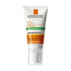 The matting La Roche-Posay Anthelios XL Gel-Crema Tacto Seco SPF 50+ sunblock cream-face gel with the tinting effect, 50 ml