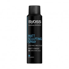 The matting spray for hair dressing of Syoss Matt Sculpting Spray fixing of 5 (extra strong), 150 ml