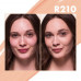 The matting tone fluid of Make Up For Ever Matte Velvet Skin Full Coverage Fundation R210 Pink Alabaster, 30 ml