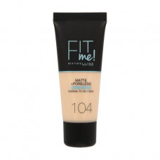 The matting Maybelline New York Fit Me foundation! Matte + Poreless Foundation 104 Soft Ivory, 30 ml