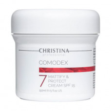 The matting protective cream for the person Christina Comodex-Mattify & Protect Cream SPF 15, 150 ml