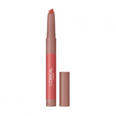 Opaque lipstick pen for lips of L'Oreal Paris Matte Lip Crayon 105 Sweet Salty, 1.3 g
