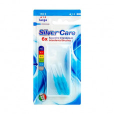 Interdental Silver Care brushes thick, 6 pieces