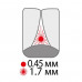 Interdental brushes of Paro Swiss Isola F 1.7 of mm, 5 pieces