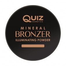 Mineral powder-bronzer for the person Quiz Cosmetics Mineral Bronzing Illuminating Powder 01 Honey Bronze, 5 g