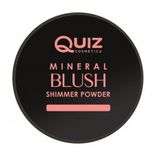 Mineral powder-blush for the person Quiz Cosmetics Mineral Blush Shimmer Powder 01, 5 g