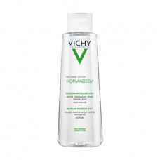 Micellar Normaderm 3 in 1 Vichy water for removal of a make-up and clarification of fat sensitive face skin and eyes, 200 ml