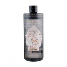 Micellar Bielenda Camellia Oil water for washing and makeup removal, with camellia oil, hyaluronic acid and pink water, 500 ml