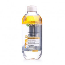 Micellar Garnier Skin Naturals water for removal of a resistant make-up, with oils, 400 ml