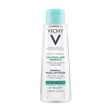 Micellar water for the fat and combined face skin and eyes of Vichy Purete Thermale Mineral Micellar Water, 200 ml