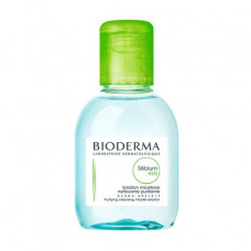 Micellar water for the person Sebium H2O Purifying Cleansing Micellar Water Bioderma for the oily, combined skin, 100 ml