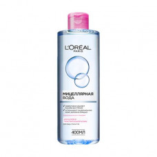 Micellar water for clarification of the person L'Oreal Paris Skin Expert for dry and sensitive skin, 400 ml