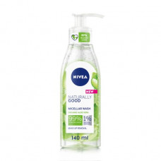 Micellar gel for washing of Nivea Naturally Good with an aloe belief, 140 ml