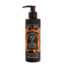 Micellar gel for washing of the person Bielenda Black Sugar Detox, detoksifikatsionny and moistening, for the mixed and oily skin, 200 g