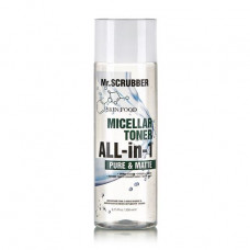 Micellar Mr.Scrubber Skin Food Pure & Matte tonic, 200 ml